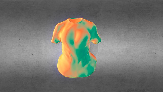 T body for Ladies 3D Model