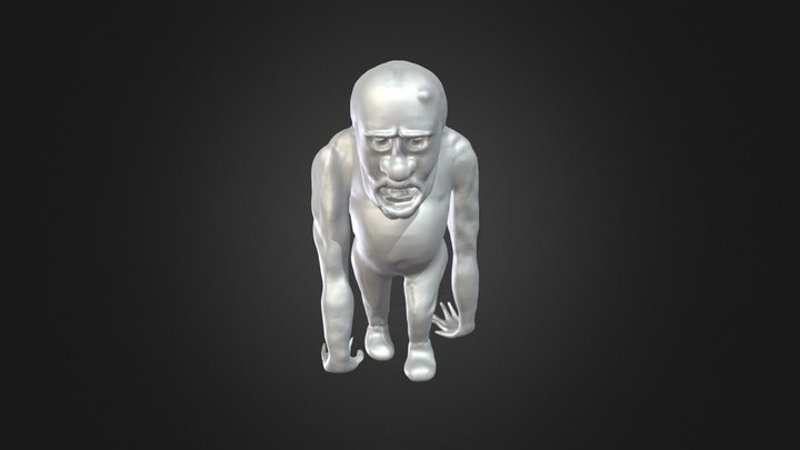 A handsome man 3D Model