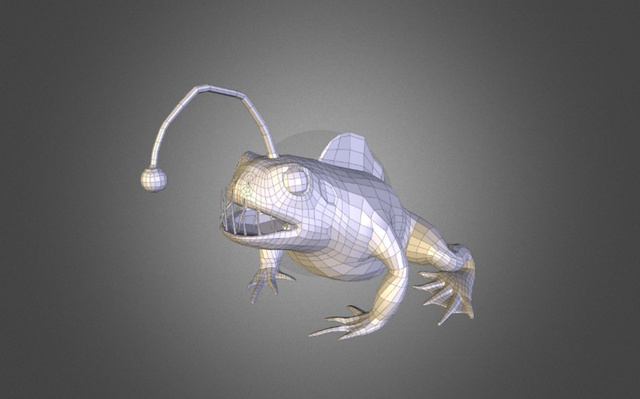 AnglerToad 3D Model