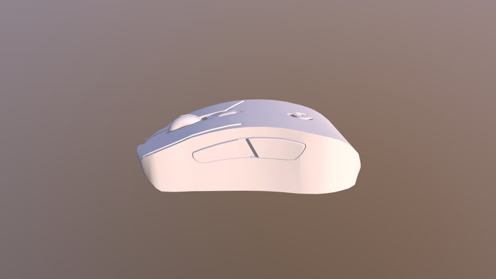 Logitech Wireless Gaming Mouse 3D Model
