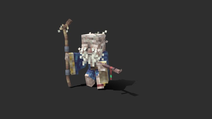 《黑神话：悟空》黑风山土地 3D Model