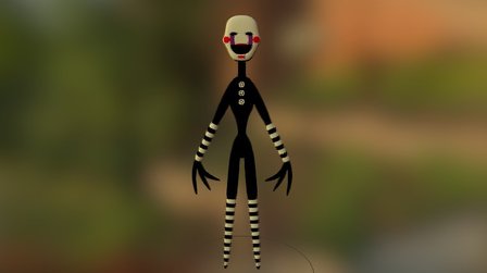 FNAF 2 The Puppet 3D Model