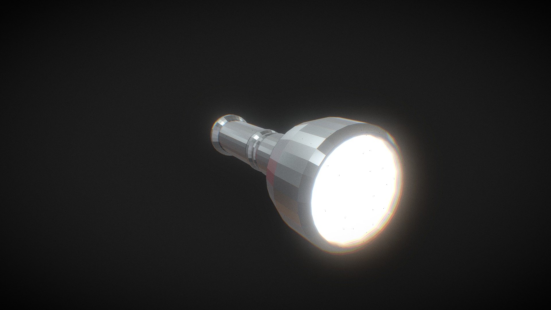 flashlight low-poly - Download Free 3D model by JackSpector_Ink ...