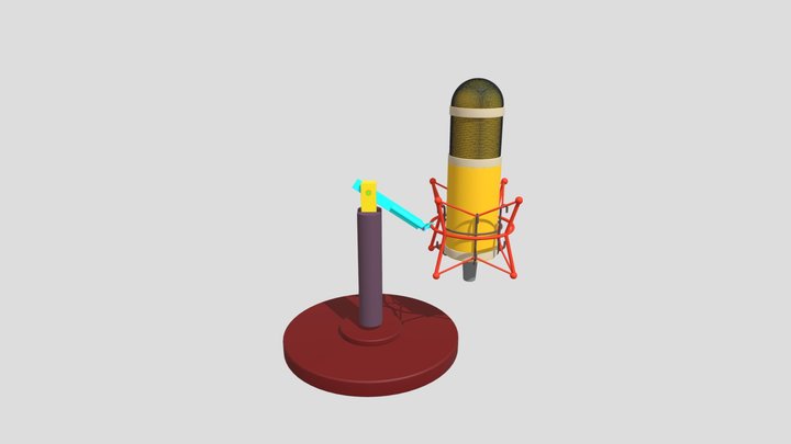 Mic 3D Model