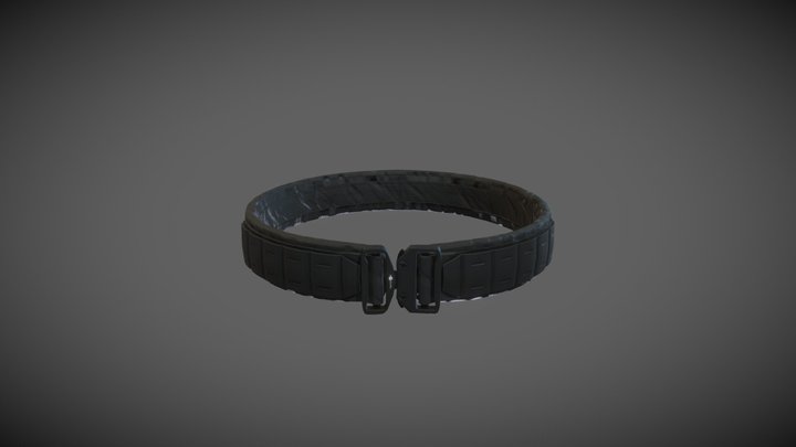 tactical belt 3D Model