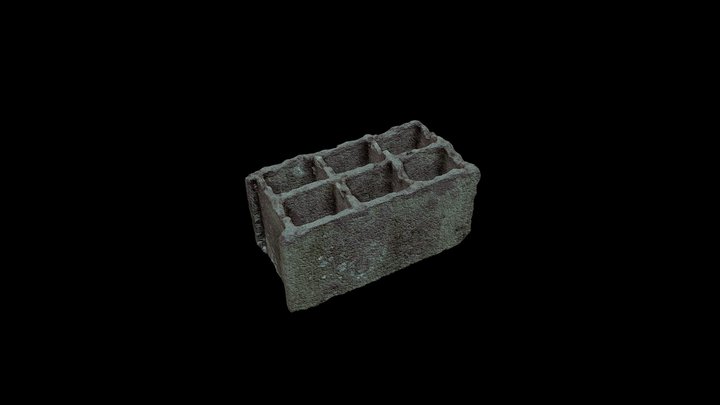 CONCRETE BLOCK 002 3D Model