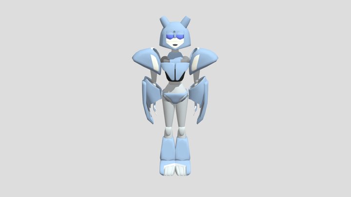 Glyph Fembot 3D Model