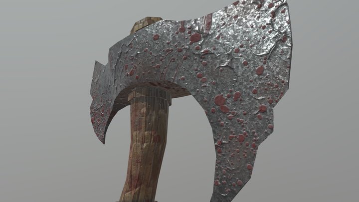 Viking Axe - Hacha vikinga 3D Model