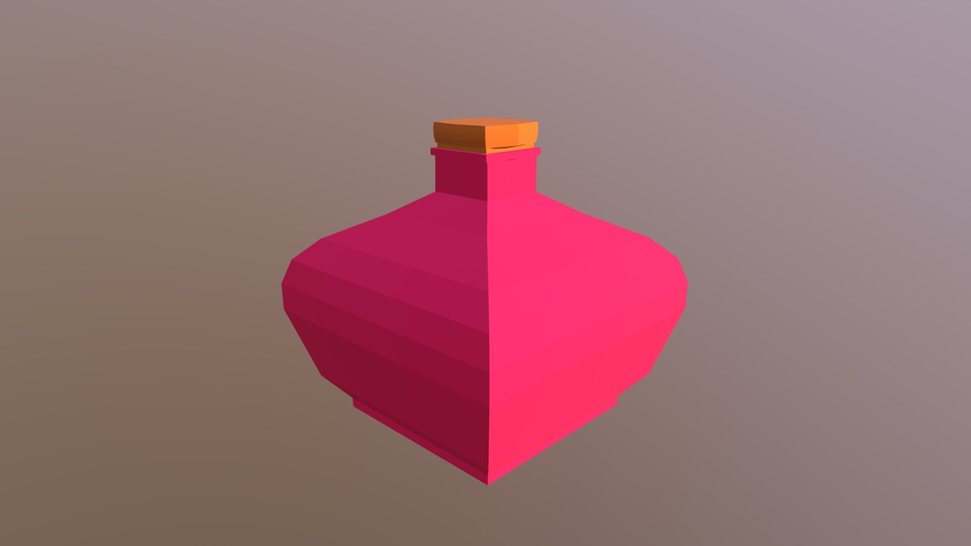 Potion Bottle - Short Square