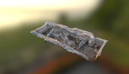Megiddo Area Q Destruction Test 3D Model