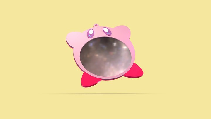 Kirby Mirror Product Design by LariMars 3D Model