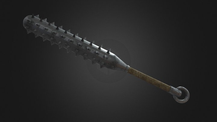Steel Kanabo 3D Model