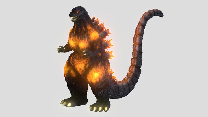 Burning Godzilla1995