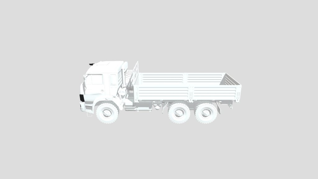Kamaz 43118 Flatbed 2017