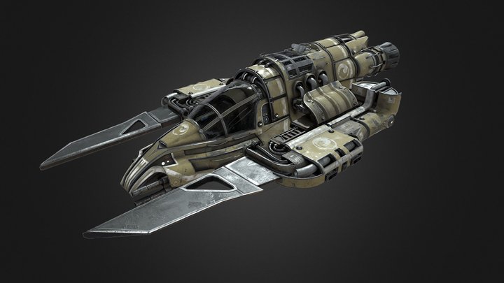 Orden SpaceShip 3D Model