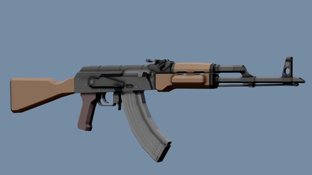 Low-Poly AKM