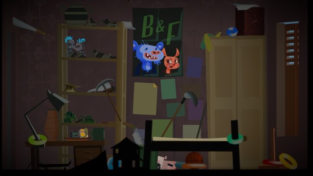 Brutus & Futée - Episode 1 Scene 2B 3D Model