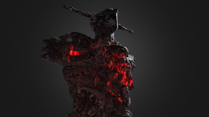 Dota2 Dire Tower 3D Model