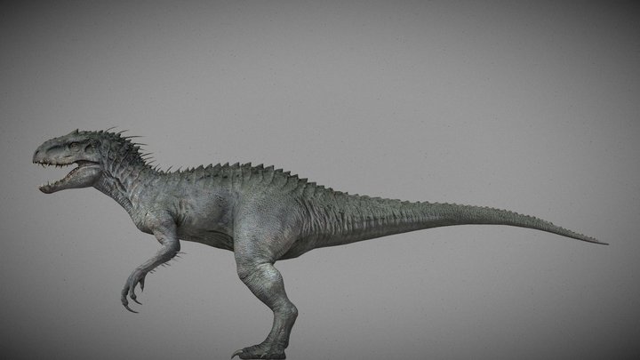 Jurassic World 2015 Darcy the Indominus Rex 3D Model
