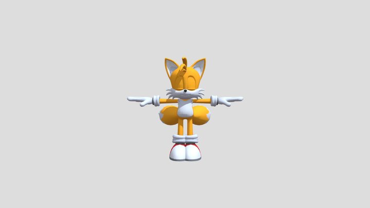 Sonic Racing: CrossWorlds - Tails Model 3D Model