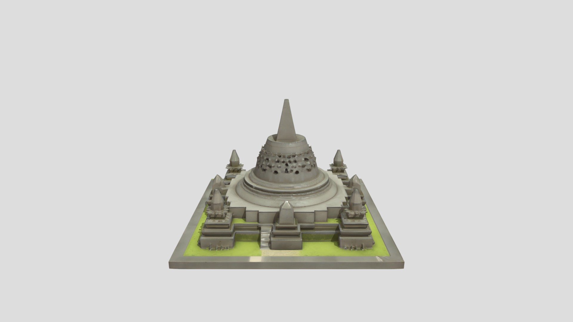ancient stone temple - Download Free 3D model by reihan219 [849f200 ...