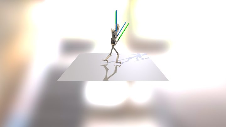 General Grievous 3D Model