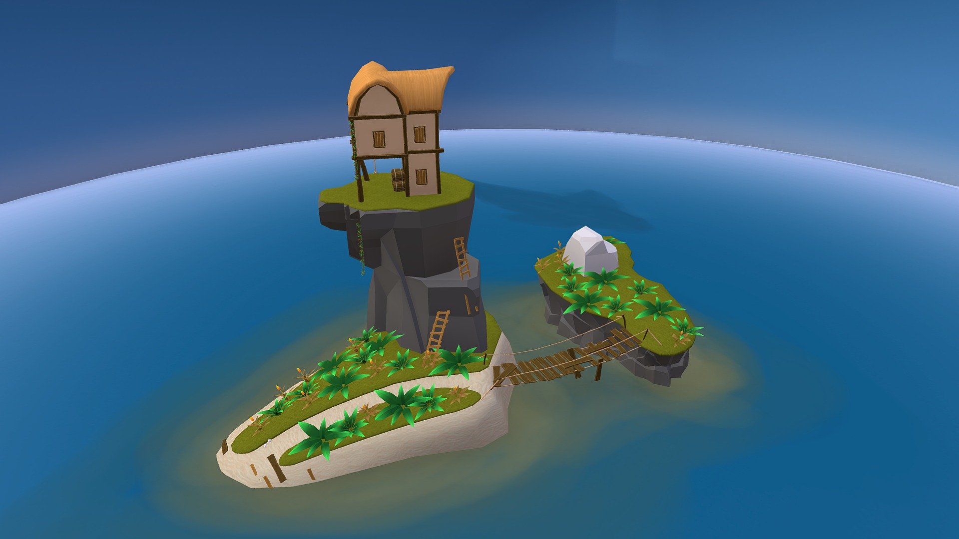 Pirate Island - 3D model by SeanTempels [849fcb6] - Sketchfab