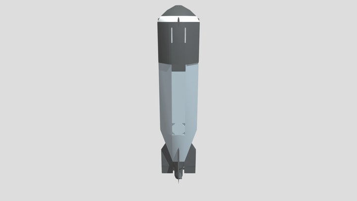 G7es Torpedo 3D Model