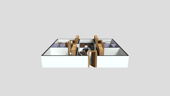 net 2 3D Model