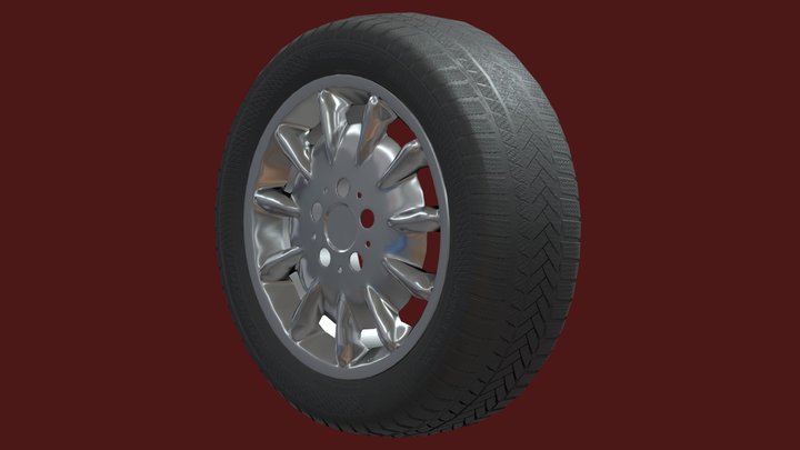wheels_01 3D Model