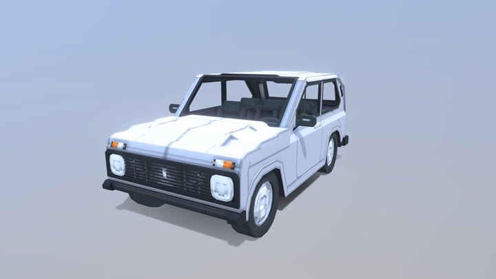 Lada niva legend 3D Model