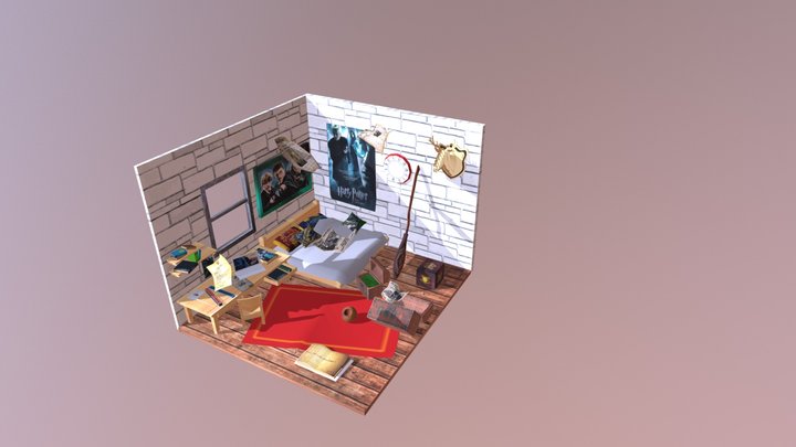 114_Bedroom 3D Model