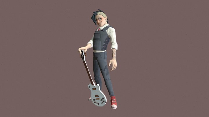 frank iero 3D Model