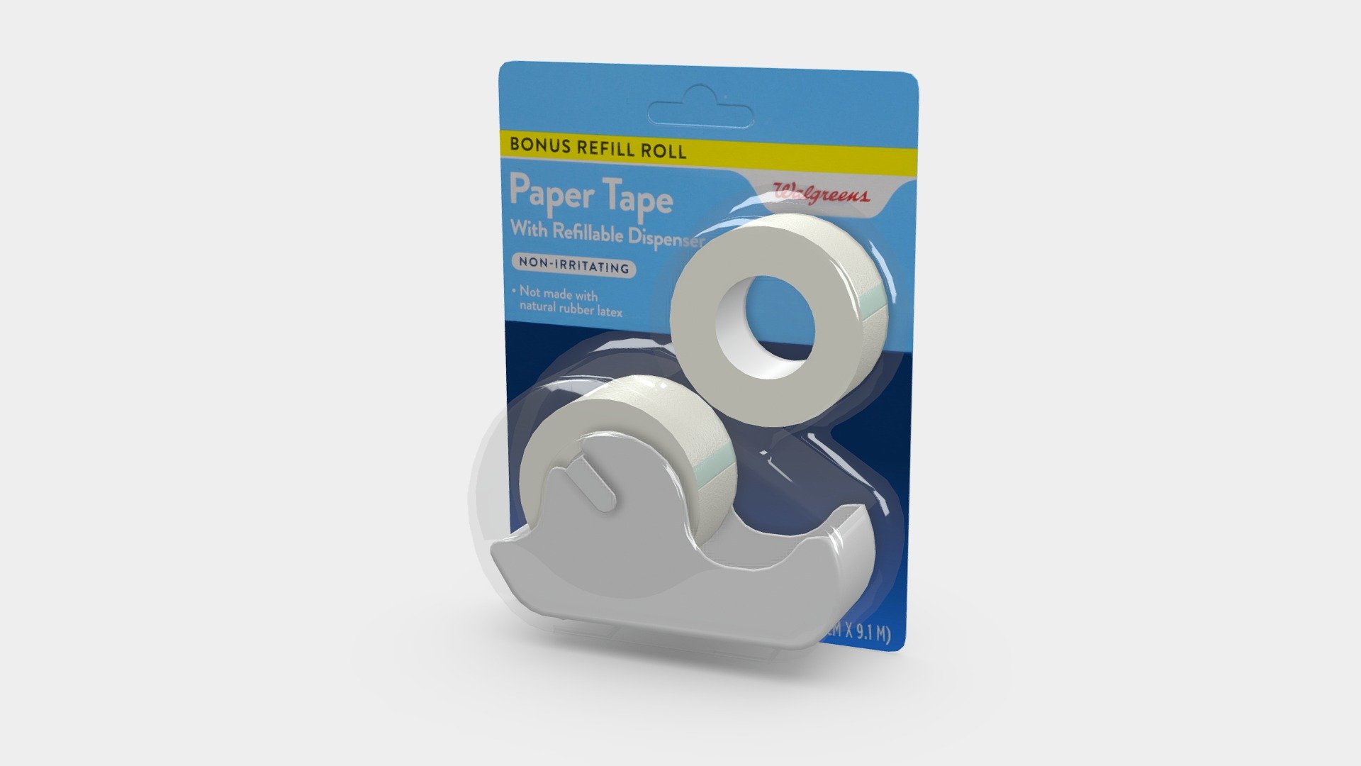 Walgreens Paper Tape 3D model by Invrsion [84a2f38] Sketchfab