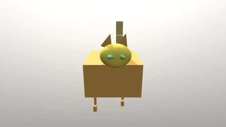 Sally Cat 3D Model