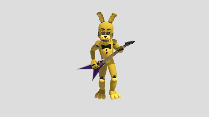 ScrapBonnie - Showtime Bonnie 3D Model