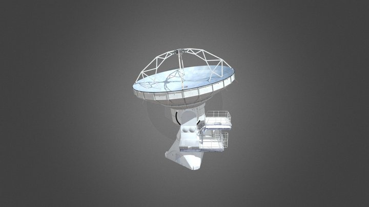 Antena Alma / Modelo norteamericano. 3D Model