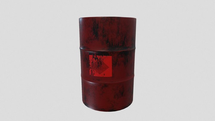 Barrel 3D Model
