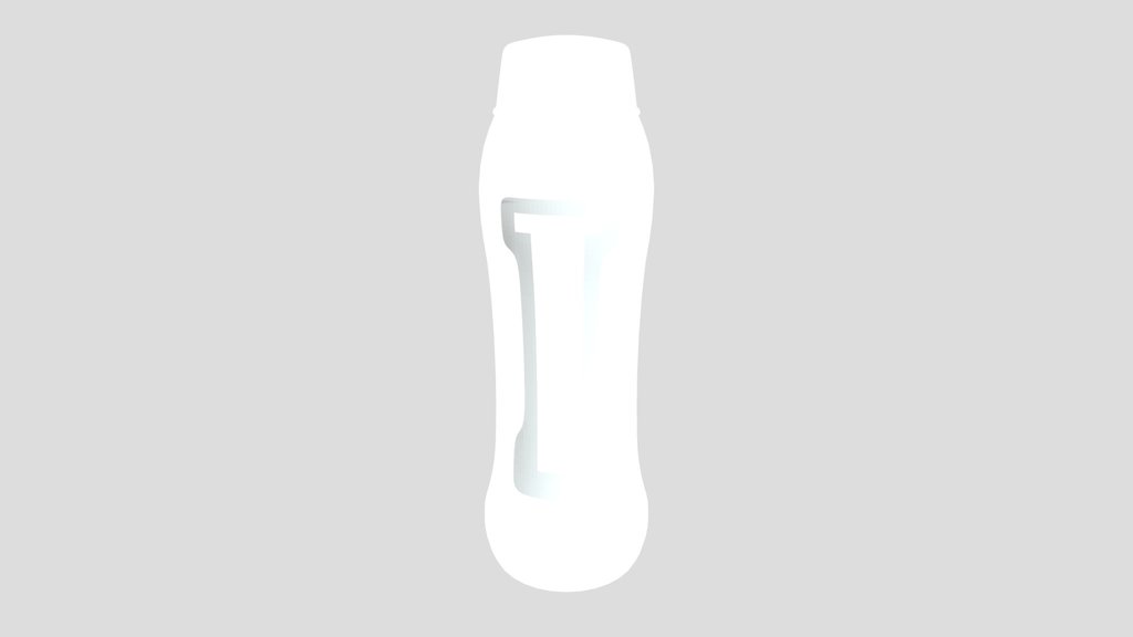 Water Bottle 3d Model
