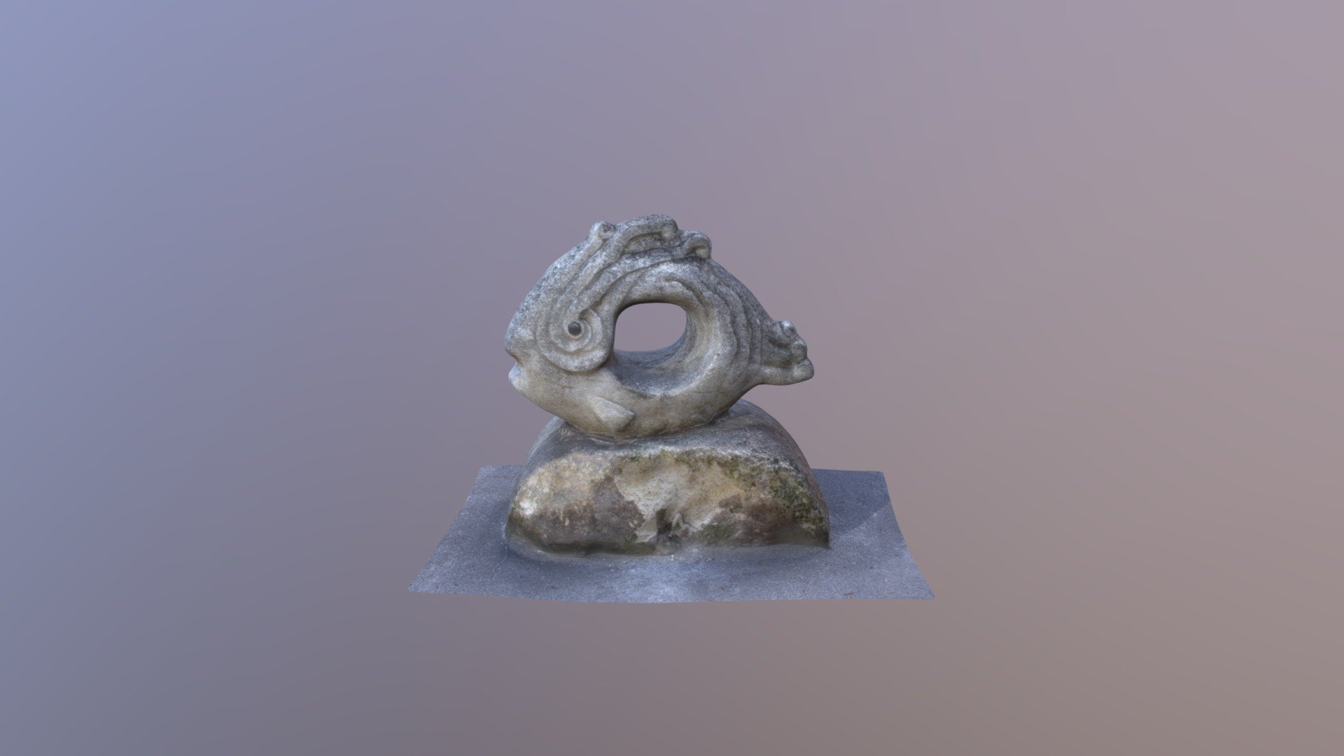 Fish sculpture