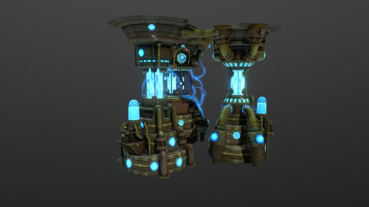Mana-Reactors 3D Model