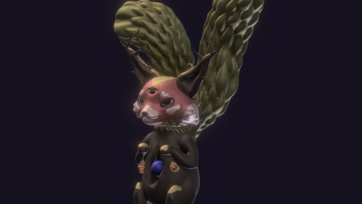 Fursee the Magic Panda (Final) 3D Model