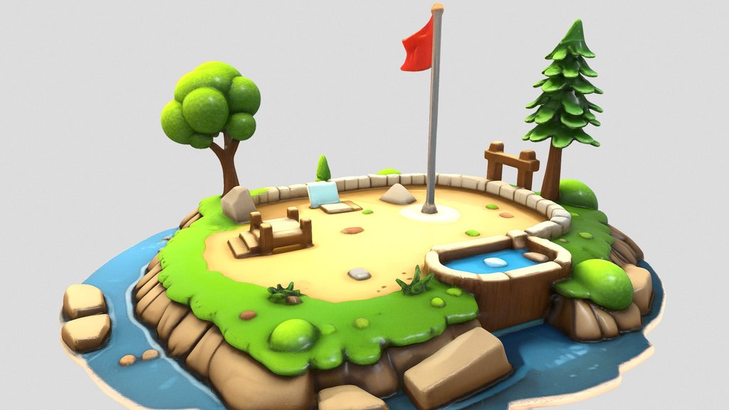 ⛺Stylized✦✘✦Checkpoint-⟦⁘Markierung.Eins⁘⟧-⛺