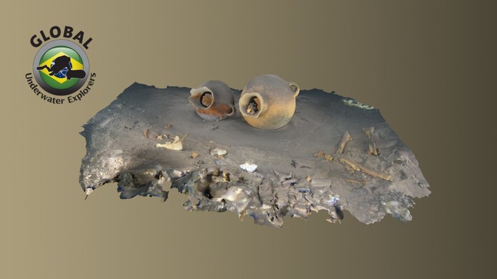 Mayan Jars 3D Model