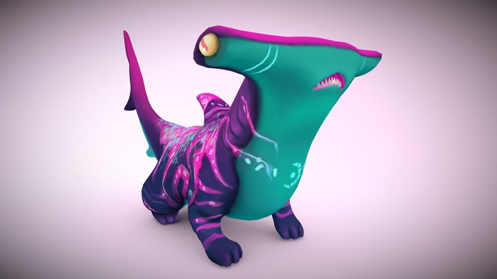 Shark Thing 3D Model