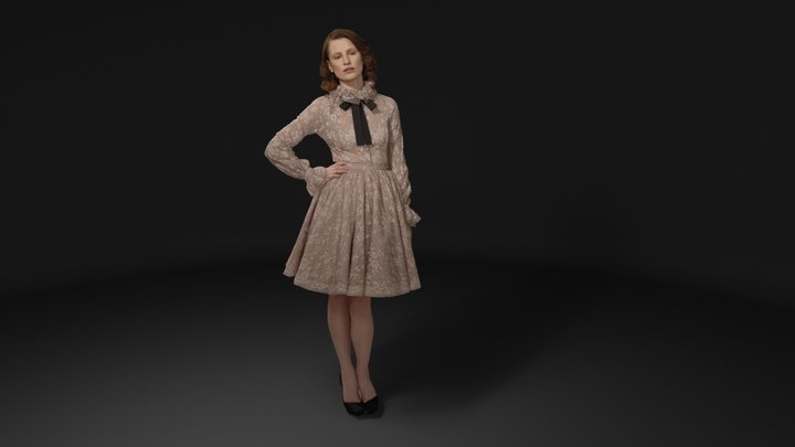 the_stylist_2_dark_theme 3D Model
