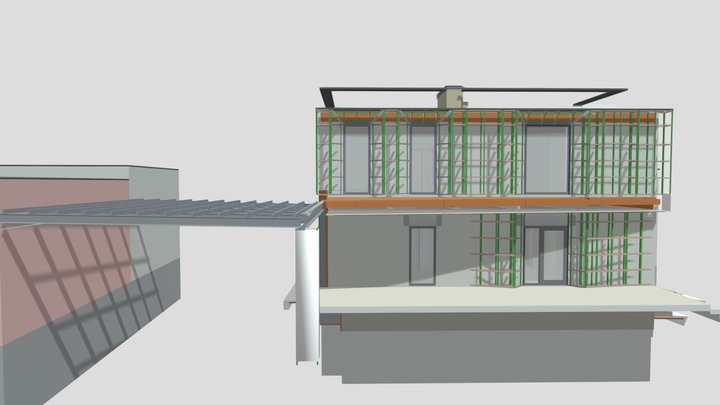 Антон Клинцов Скелет автонавеса 3D Model