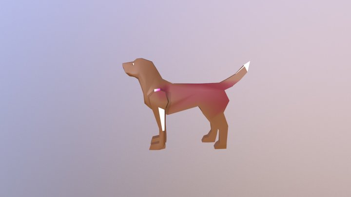 Simple Dog in 10 mins 3D Model