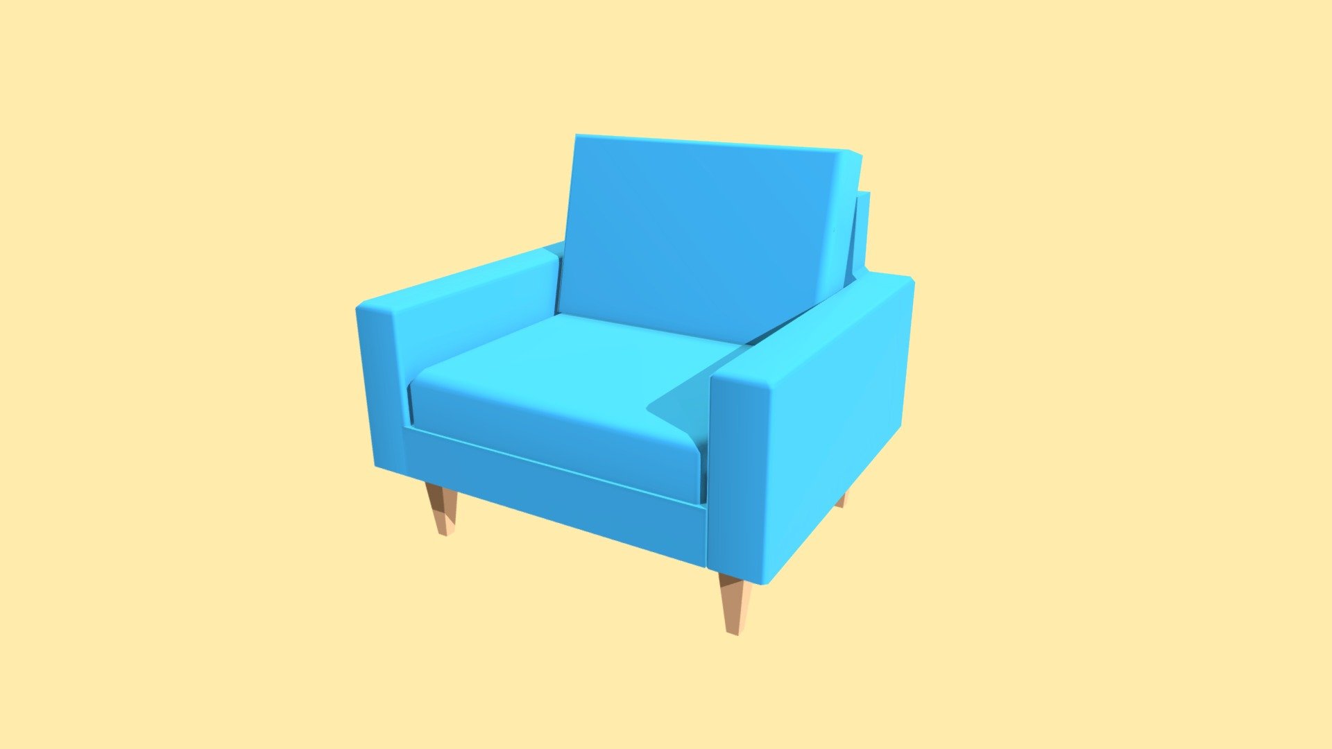 Armchair - Household Props Challenge - Day 14
