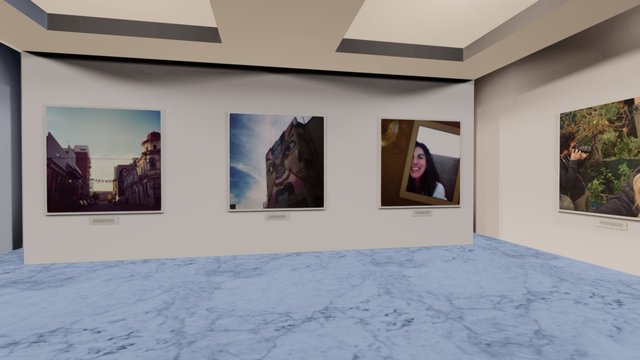 Instamuseum for @Wineauxx 3D Model